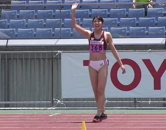 540px x 421px - Waseda student athlete stuns sports world with her butt ...