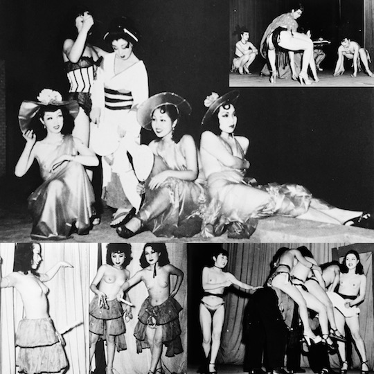 Vintage Japanese Porn - Vintage Japanese postwar strippers from kasutori culture ...