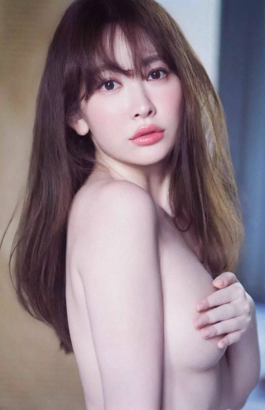 haruna kojima akb48 kamoshirenai photobook nude naked sexy breasts side boob