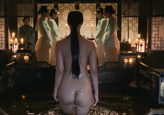 the queen who crowns nude butt ass scene cha joo-young